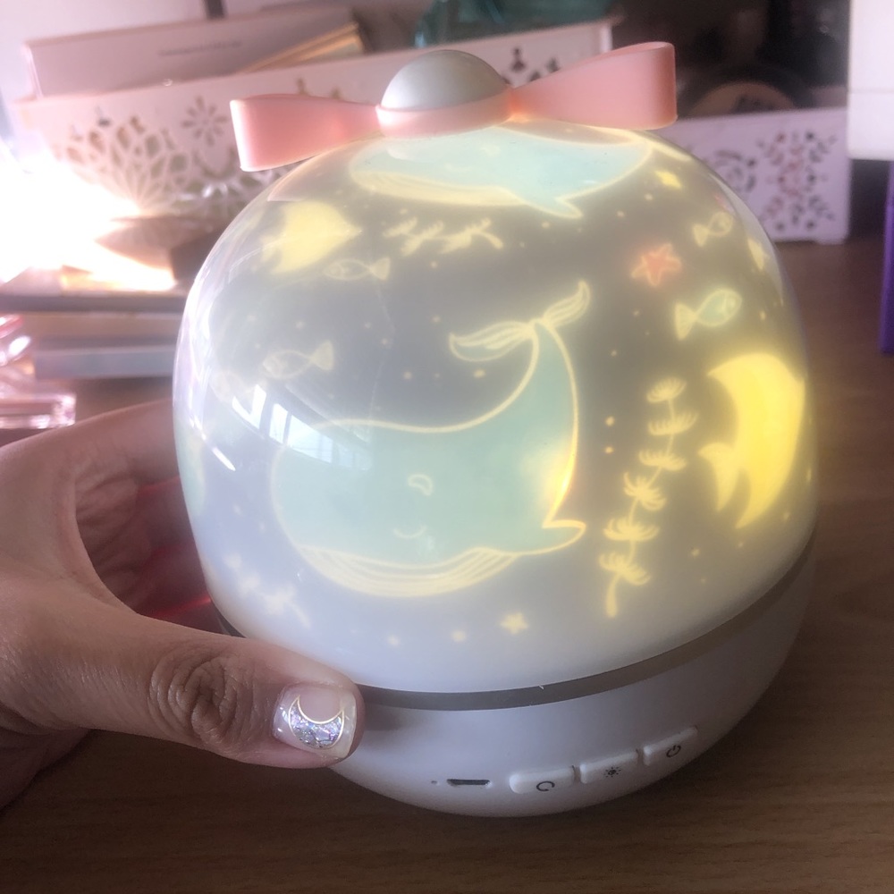 Cute Nightlight / Rotating Wall Projector
